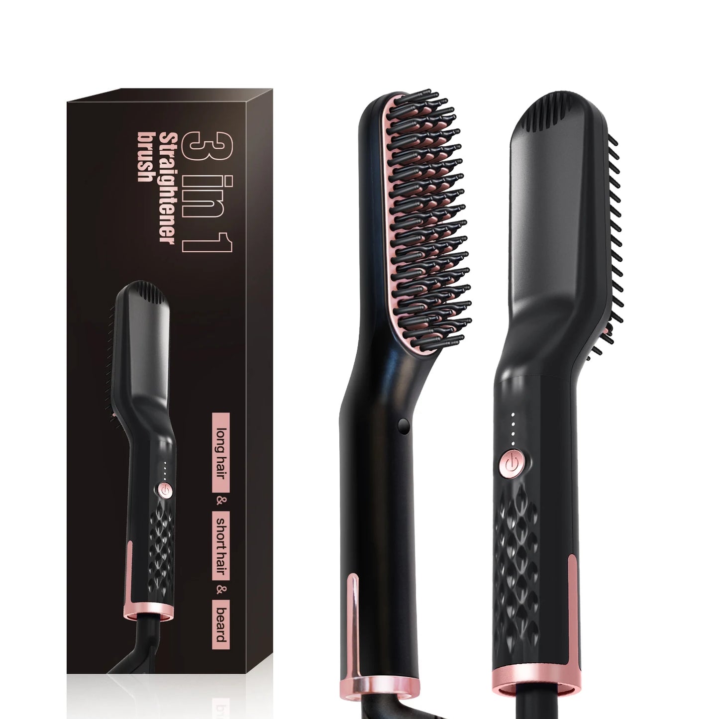Baitylux™ Spazzola Lisciante Elettrica Uomo per Capelli e Barba