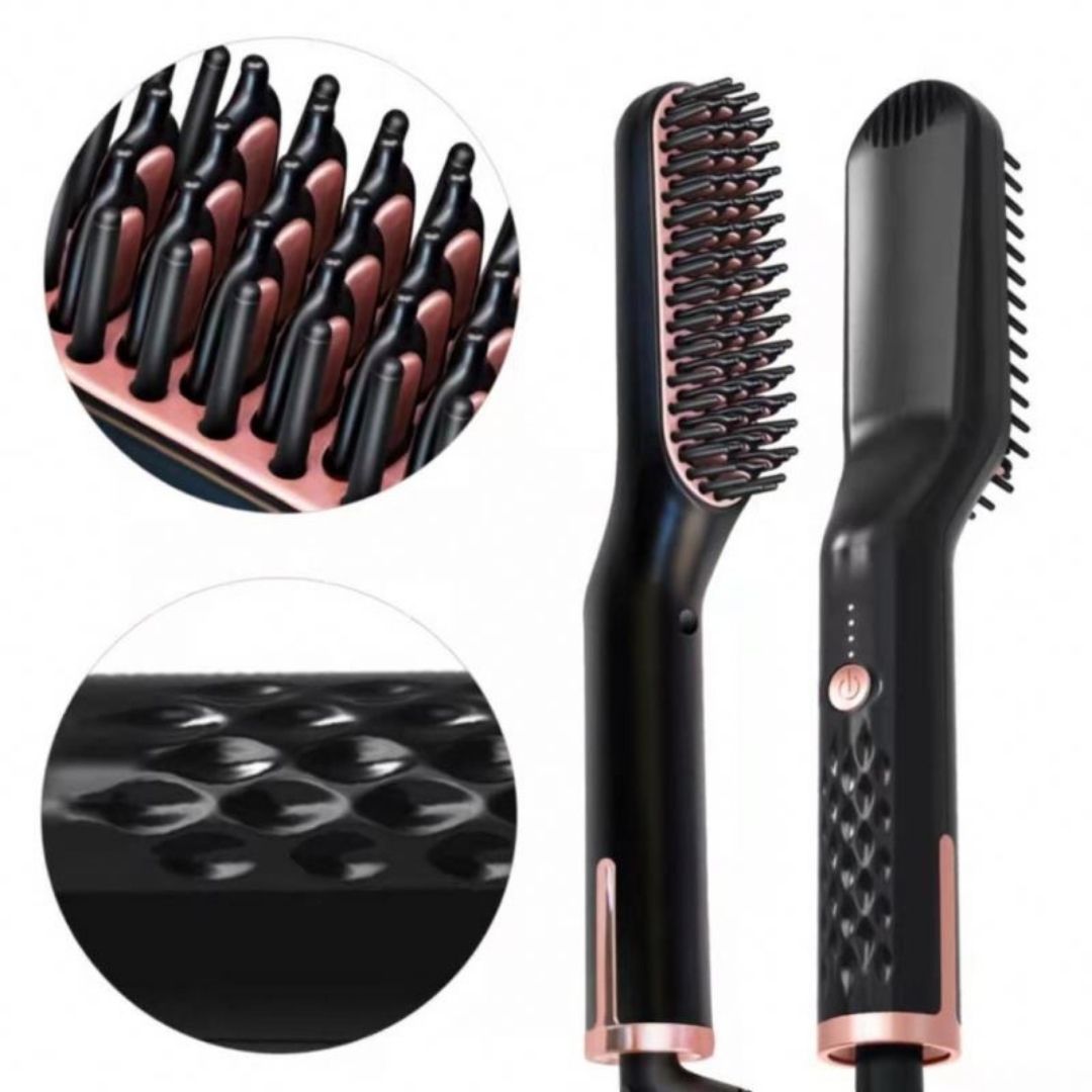 Baitylux™ Spazzola Lisciante Elettrica Uomo per Capelli e Barba