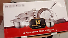 Baitylux Set Pentole in Acciaio 12 pz