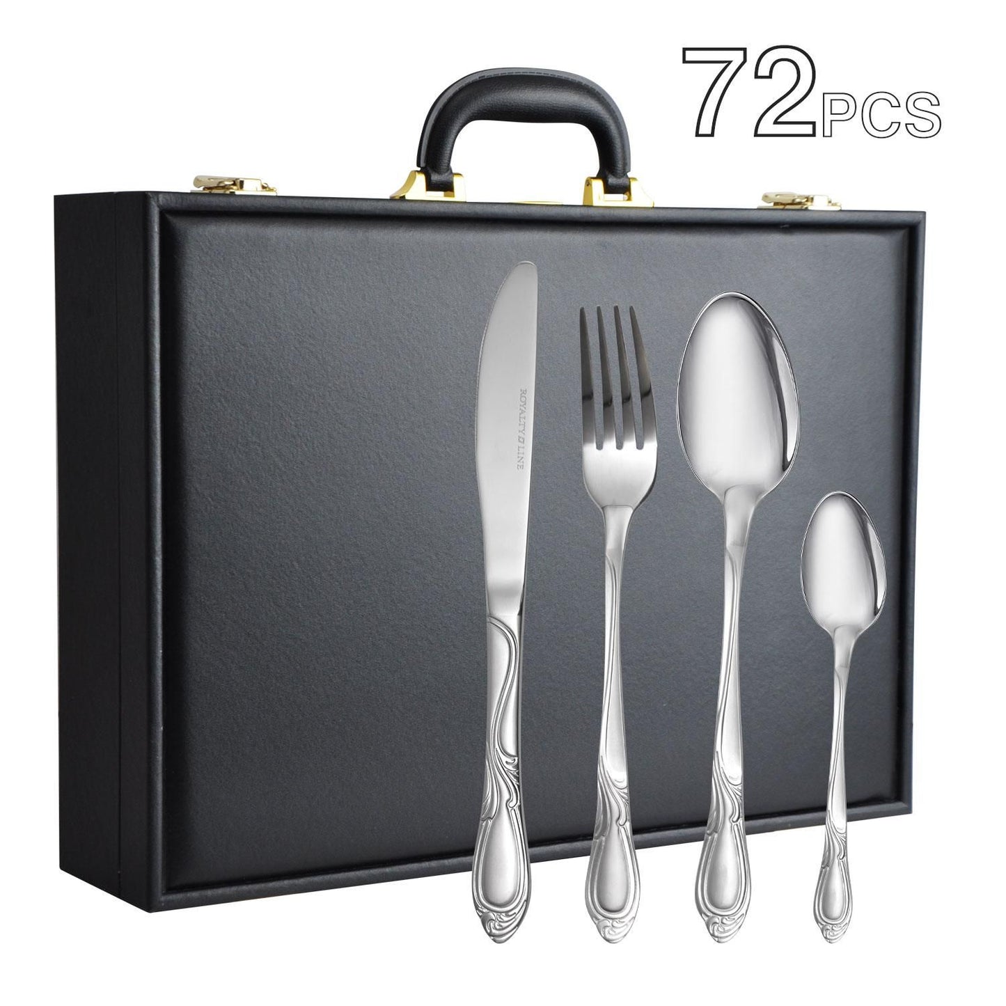 Baitylux Set Di Posate 72PC Royalty Line