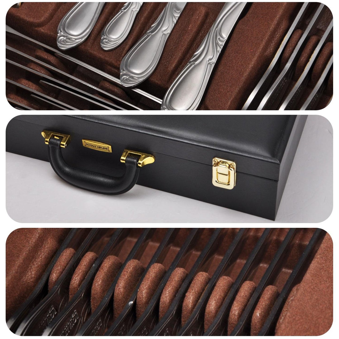Baitylux Set Di Posate 72PC Royalty Line