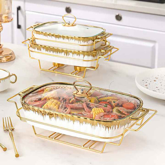 Baitylux Casseruola Ceramica di Lusso per Buffet