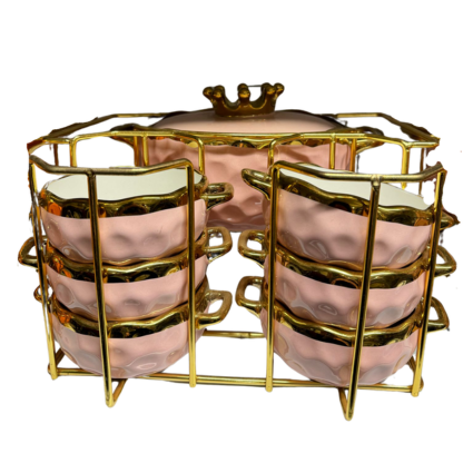 Baitylux Set zuppa ceramica oro di lusso