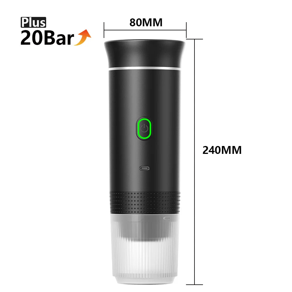 Baitylux™ Macchina Per Caffè Espresso Portatile Elettrica Wireless