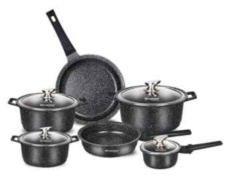 Baitylux  Set Di Pentole 14 Pezzi